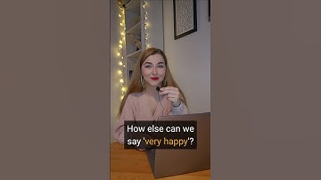 HAPPY: SYNONYMS 🤔 #english #education #happy #quiz #how #vocabulary #learnenglish #learnenglish