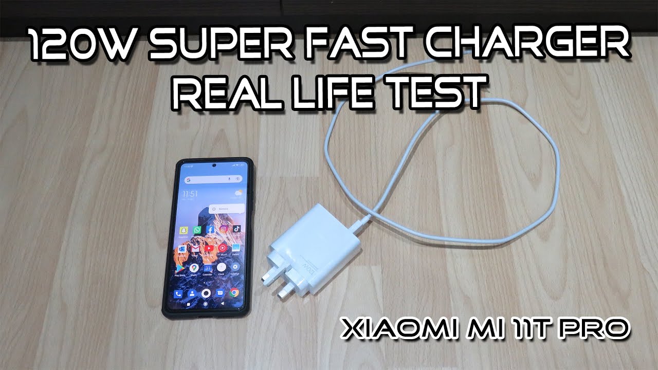 Xiaomi Mi 11T Pro 120W Super Fast Hyper Charging Test | World's Fastest Charger 100% in 15 Minutes?