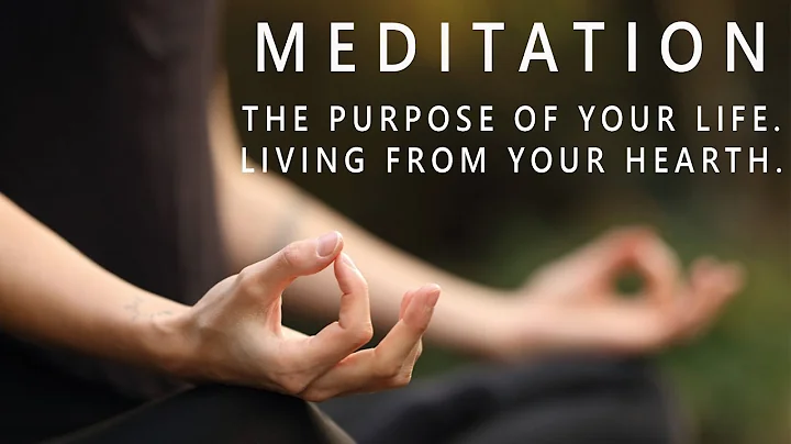 THE PURPOSE OF YOUR LIFE. LIVING FROM YOUR HEART // 9 min Guided Meditation with Background Music