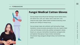 Hospital Textile Medical Cotton Gloves