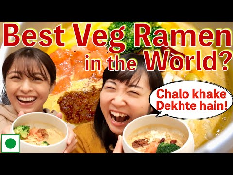 Best Veg Ramen in the world?Japani Veg(Vegan) Ramen kaisi hoti hai? Non-veg Ramen se badhiya?