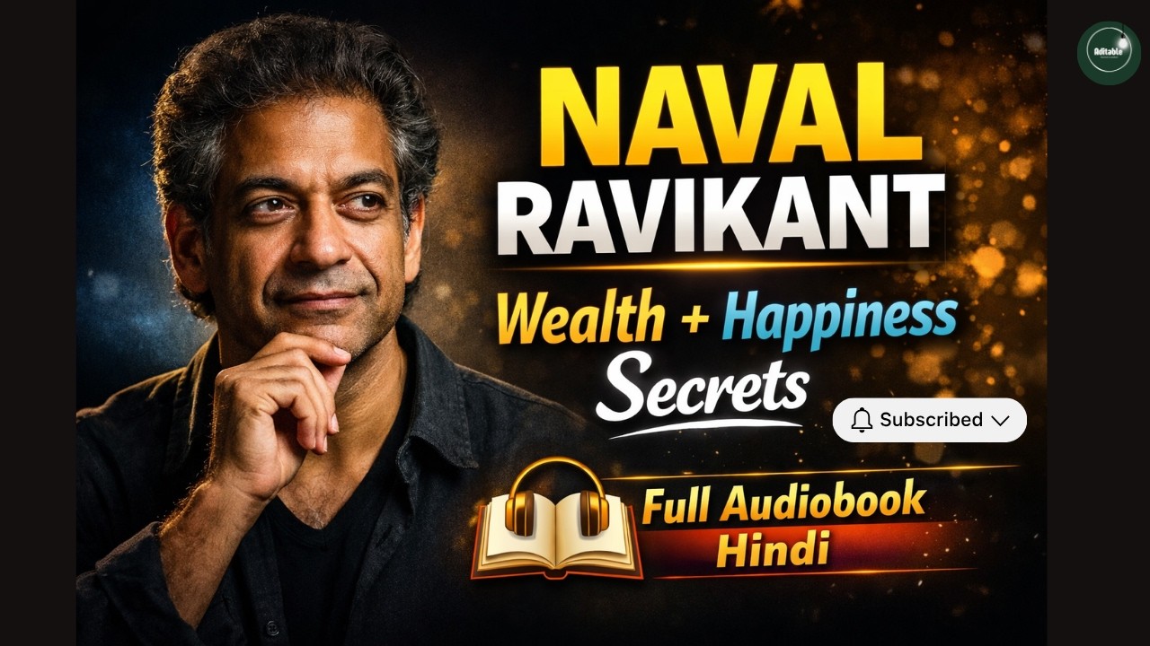 The Almanack of Naval Ravikant Audiobook Hindi | Wealth, Happiness & Life Lessons | Full Summary