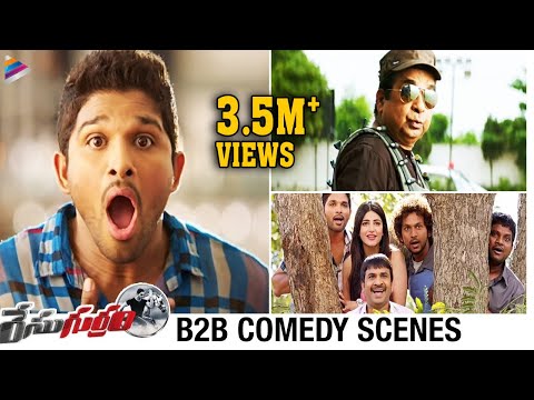 Race Gurram Movie Back to Back Comedy Scenes | Allu Arjun | Shruti Haasan | Shaam | S Thaman