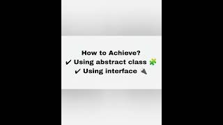 Abstraction in Java 💻🎭