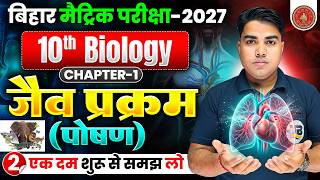 Life Process | जैव प्रक्रम | Class 10 Biology Chapter 1 Bihar Board | Class 10 Biology Chapter 1