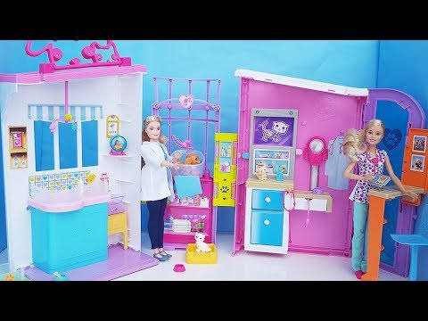 barbie clinica de mascotas