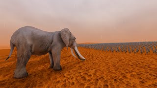 100 ELEPHANTS vs 100.000 DUCKS 2023 UEBS 2 - Ultimate Epic Battle Simulator 2