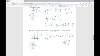 Purdue Math 162 Spring 2020 Exam 1 Calculus