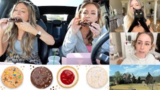 Trying New Crumbl Cookies Taste Test, House Hunting, and Sunday Reset