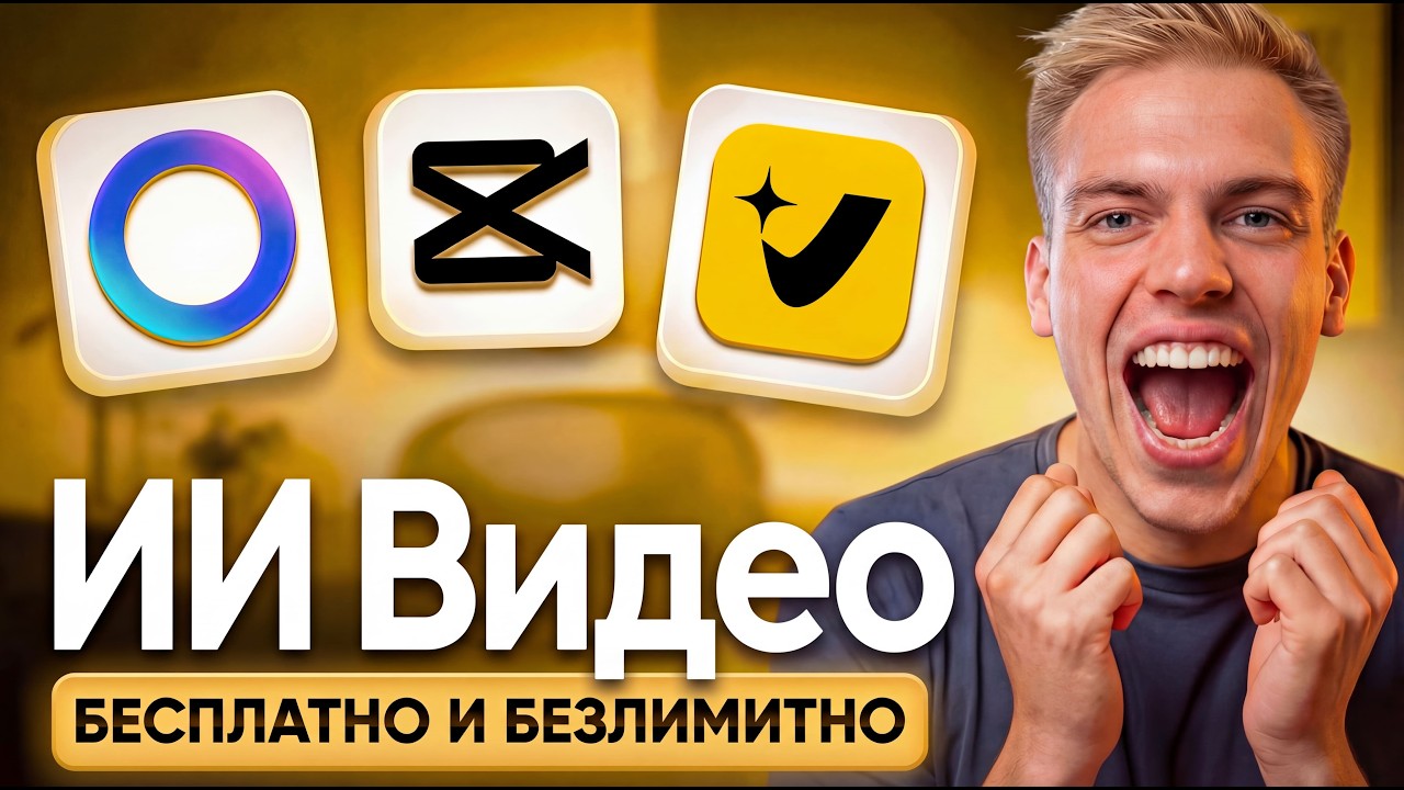 Перестань Платить! ТОП-3 ИИ Видео-Генератора - БЕСПЛАТНО