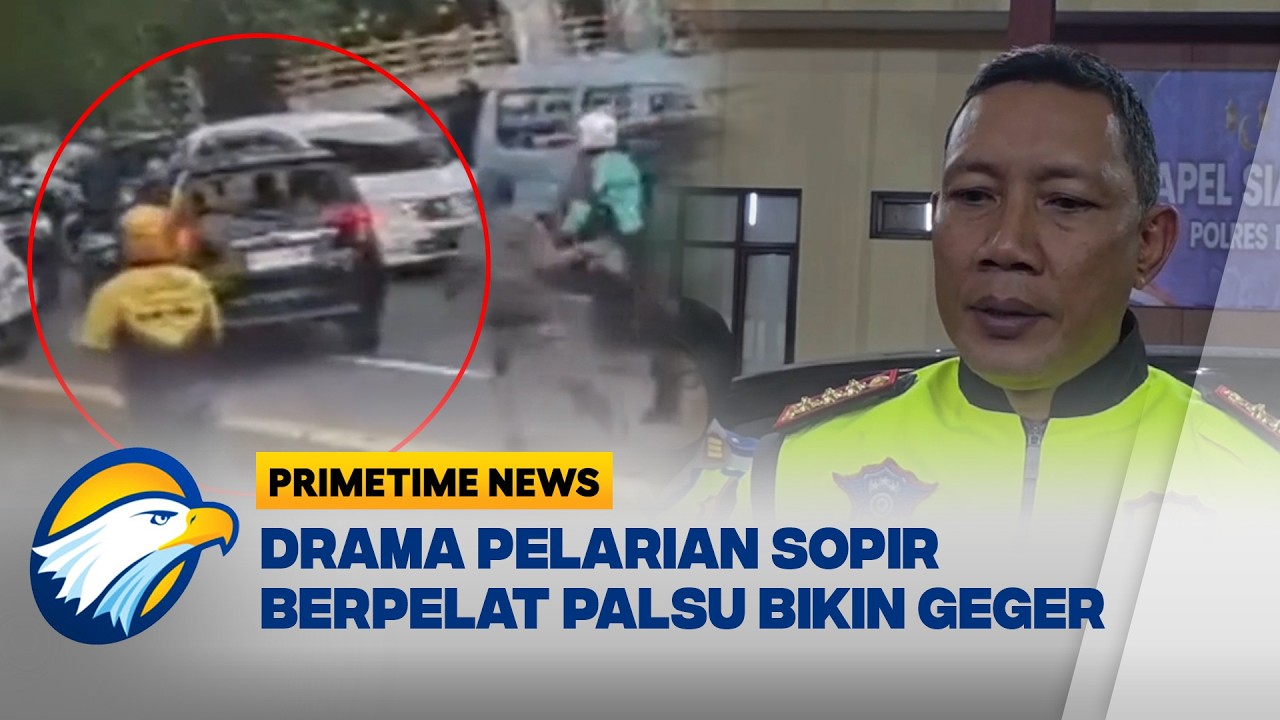 Sopir Ugal-ugalan di Gunung Sahari Dikejar Polisi  - [Primetime News]
