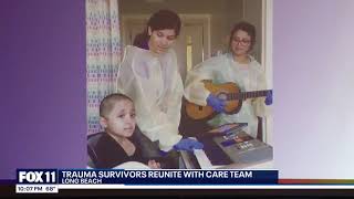 Patients Who Survived Traumatic Injuries Reunite with First Responders and Care Teams- KTTV Fox 11