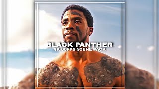 THE BLACK PANTHER | MARVEL | 4K60FPS TWIXTOR | FREE CLIP FOR EDIT