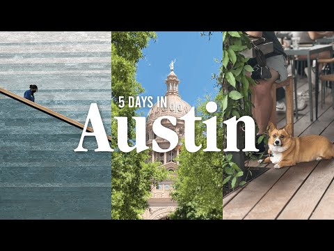 5 days in Austin (beer gardens + café + live music)