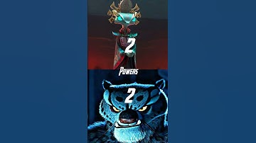 Tai Lung Vs Chameleon Comparison #kungfupanda #tailung