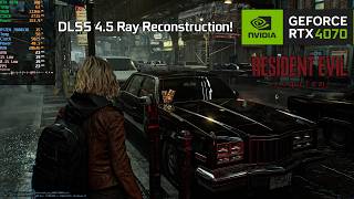 Resident Evil 9 Requiem with DLSS 4.5 Ray Reconstruction! (Path Tracing - RTX 4070)