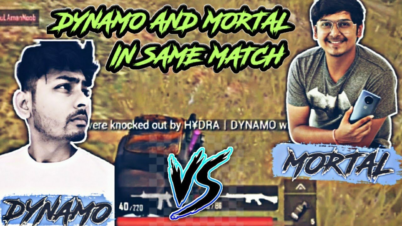Dynamo And Mortal In Same Match | Dynamo Killed Mortal | Mortal Angry On Pubg Lag