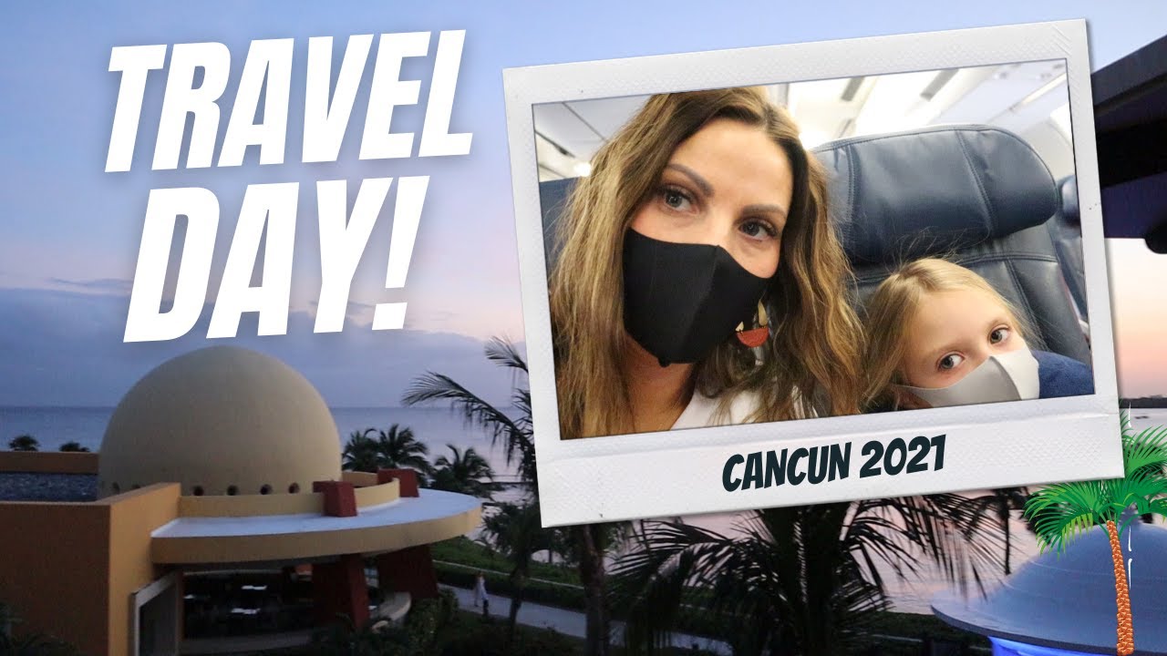 Flying On An Airplane For Five Hours With Four Kids | First Family Flight To Cancun Mexico