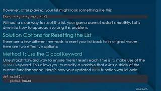 How to Reset a List in Python