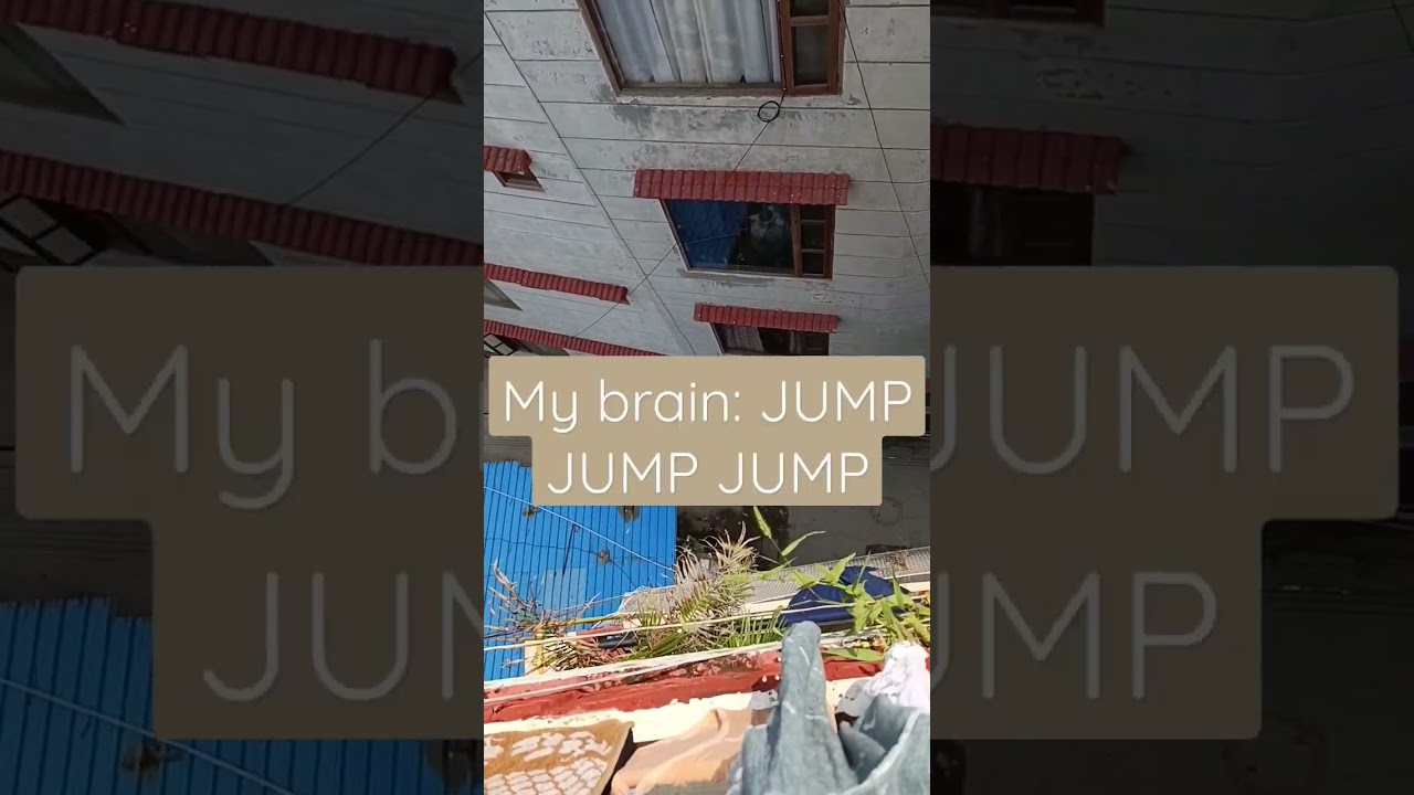 When you look down from an extremely high place... 😳 