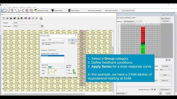 Plate annotation and curve fitting in MetaXpress