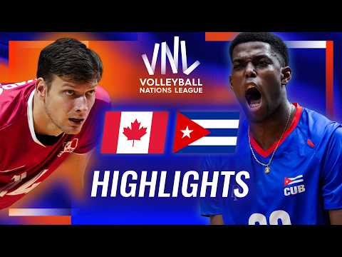 Canada 🇨🇦 vs. Cuba 🇨🇺 - Highlights | Week 3 | Men's VNL 2026