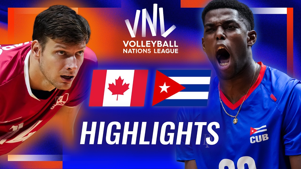 Canada 🇨🇦 vs. Cuba 🇨🇺 - Highlights | Week 3 | Men's VNL 2026