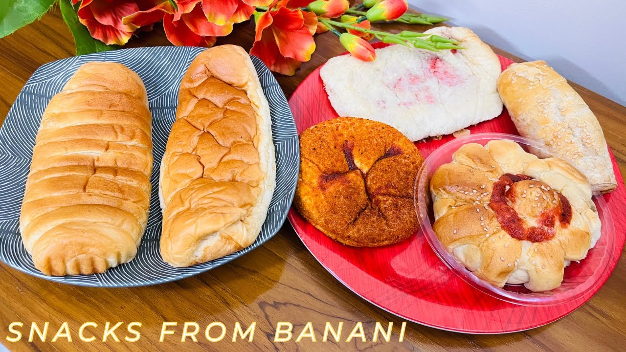 Snacks from Bananiমালাই চা আড্ডাMexican TacosBeef Curry BunDanish