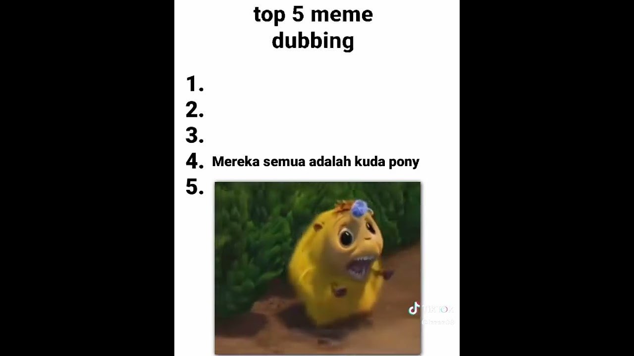 top 5 meme dubbing indonesia