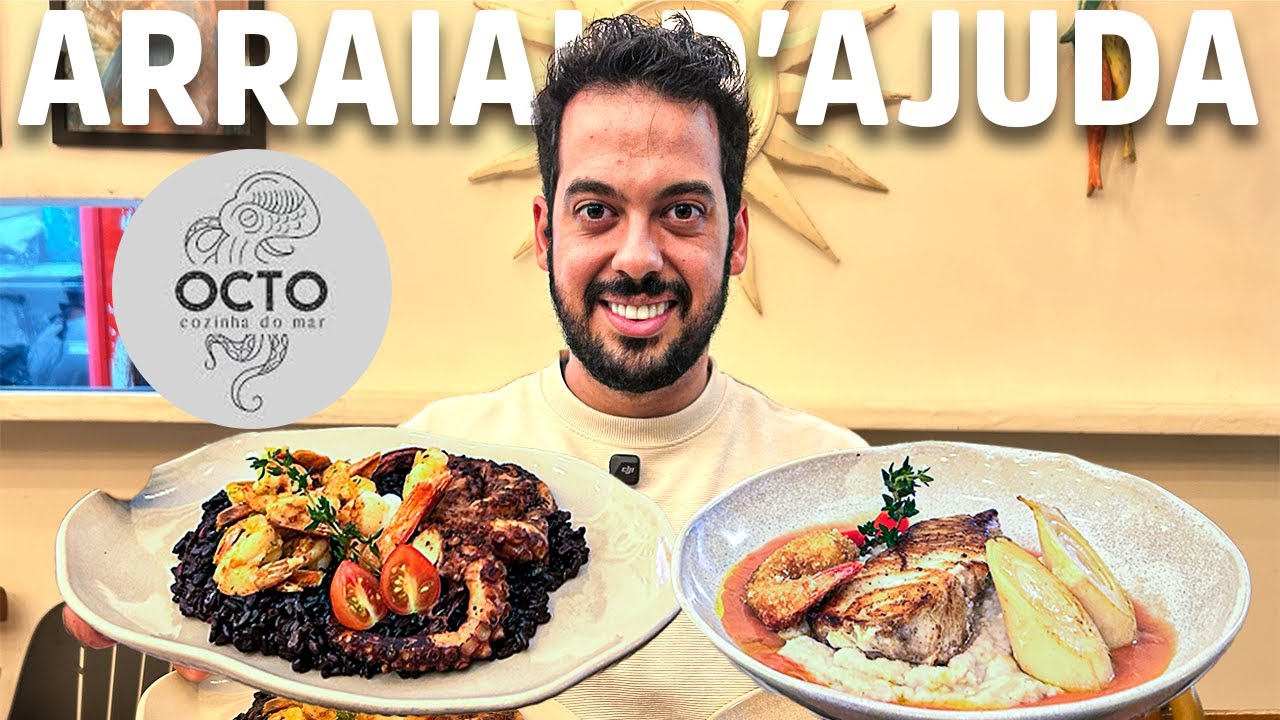 ONDE COMER EM ARRAIAL D'AJUDA? OCTO COZINHA DO MAR