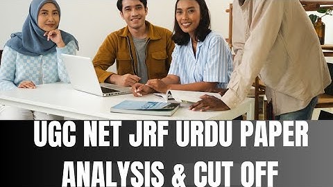 ugc net jrf Urdu expected cut off||Analysis||