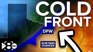 Weak Cold Front Brings Slim Storm Chances to DFW Sunday and Monday | DFW Weather Update