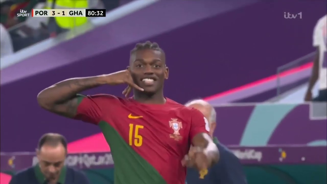 Rafael leao goal celebration 2022 free clip