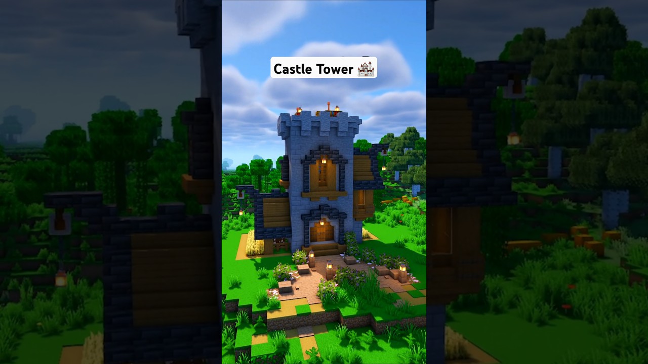 Minecraft CASTLE Tower 🏠 