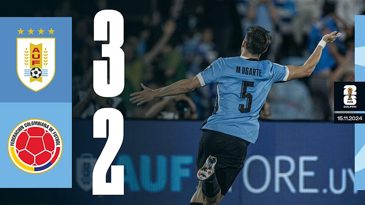 Uruguay 3-2 Colombia | Eliminatorias Sudamericanas Copa Mundial de la FIFA 2026 | #AUFTV