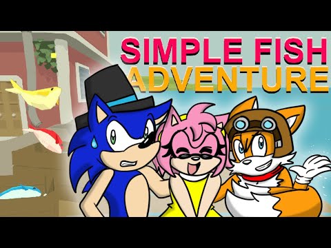 Sonic & Tails (and Amy!) Play: Simple Fish Game