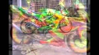 Download Lagu Modifikasi Motor Kawasaki Ninja RR Airbrush   Modifikasi Motor Ninja RR   Bahan Modifikasi MP3
