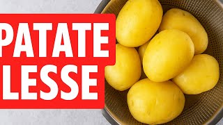 PATATE LESSE in pochi minuti al MICROONDE - YouTube