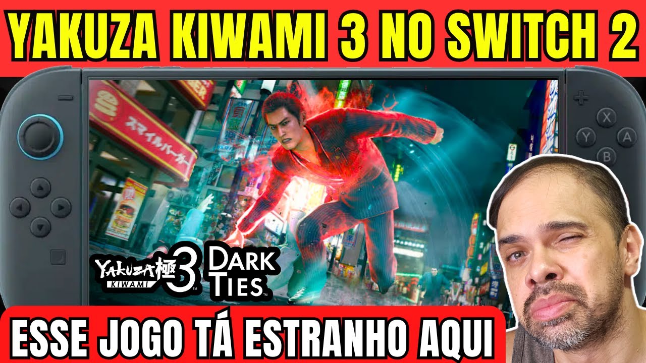 Yakuza Kiwami 3 & Dark Ties no NINTENDO SWITCH 2 está diferente ! Yakuza Kiwami 3 gameplay SWITCH 2