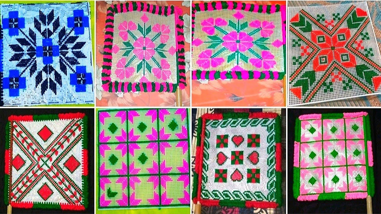 2021 Fan design|dusati design|dusati chadar|chadar design|New chadar design|cross stitch design