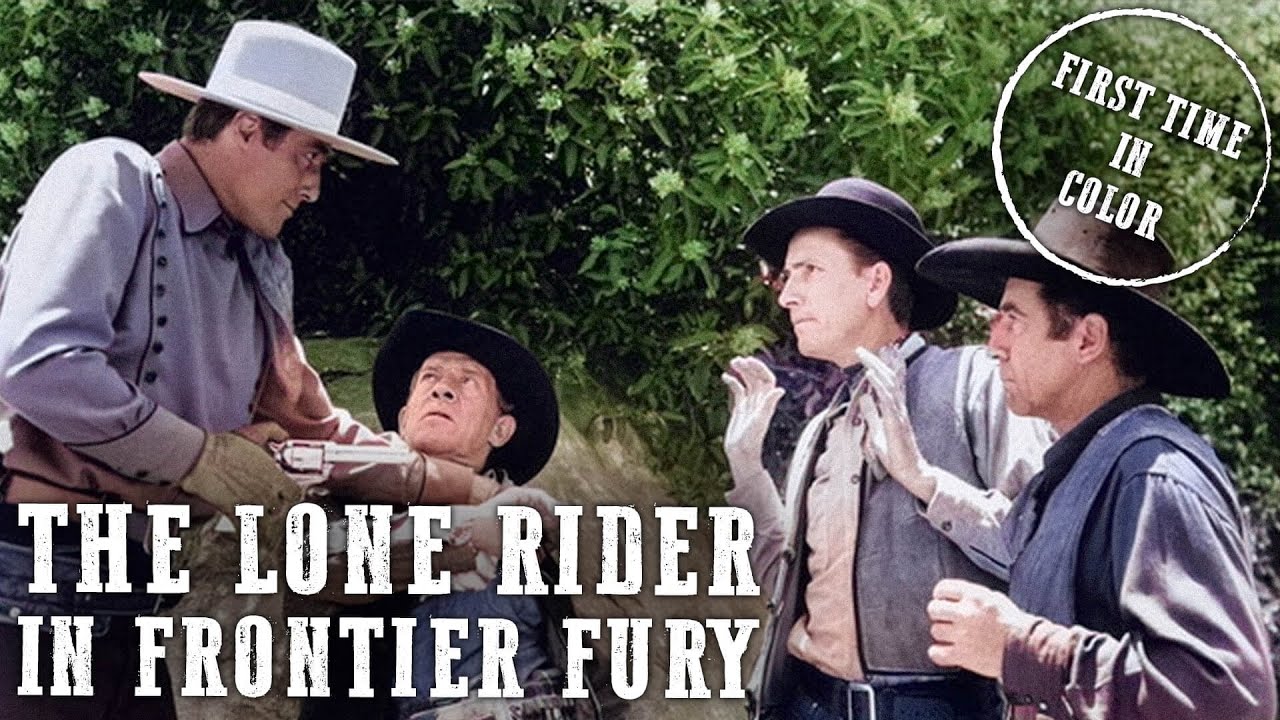 The Lone Rider in Frontier Fury | Al St. John | Western | Colorized | 4K