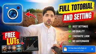 Complete Tutorial | Blackmagic Camera Settings | Free LUTs | DSLR Effects screenshot 5