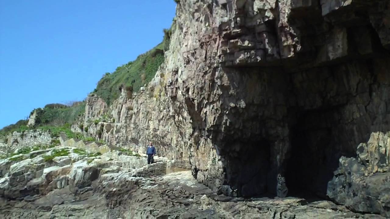 steep holm south face tectonics