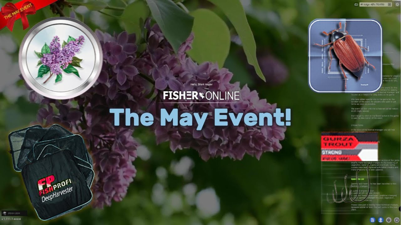 Майское событие Fisher Online 2025 | Задания, награды и предметы | Франция: Ponds Perruchet