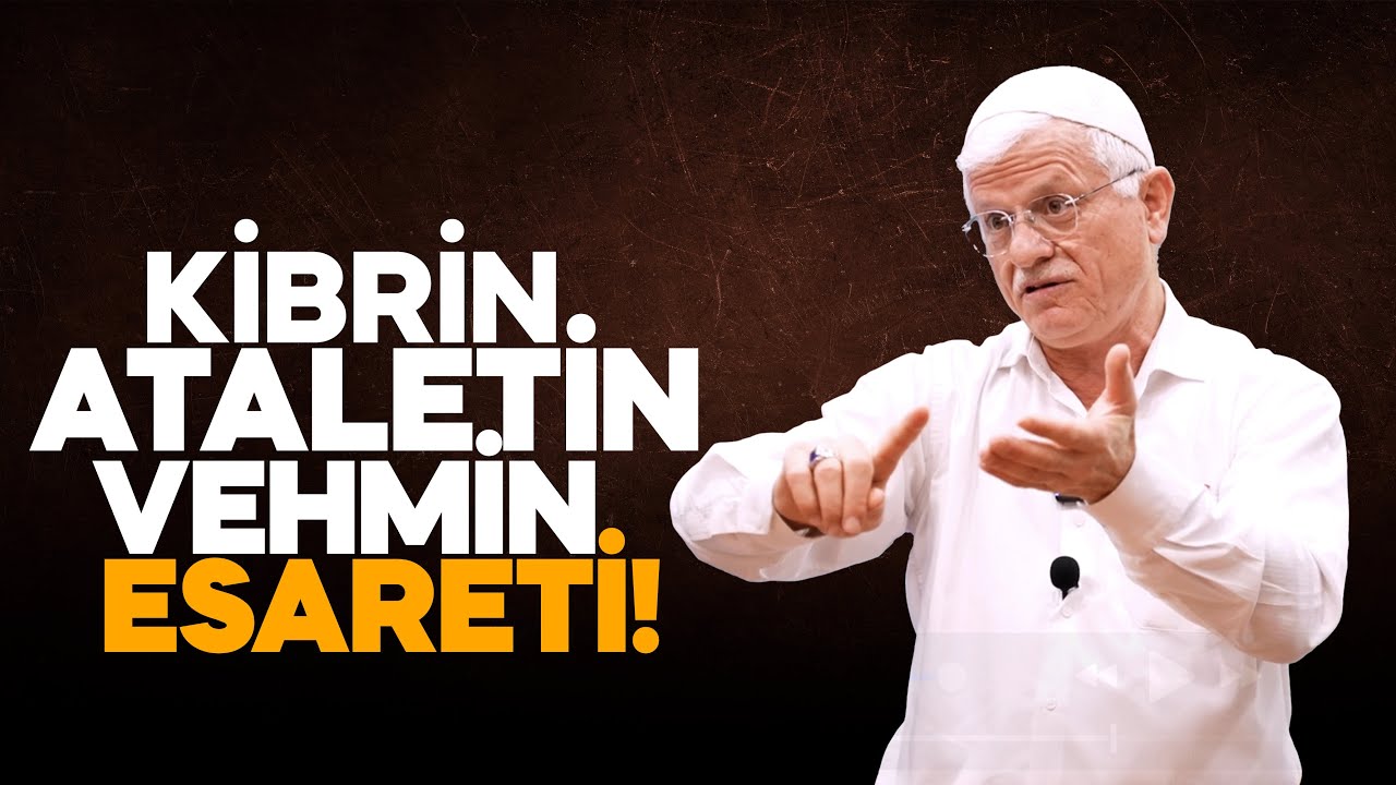 KİBRİN, ATALETİN, VEHMİN ESARETİ!