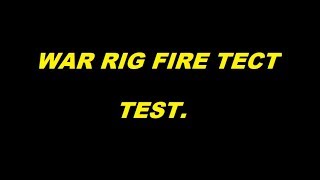 WAR COMMANDER - WAR RIG WITH AND WITHOUT THE FIRE TECH V's VK80's