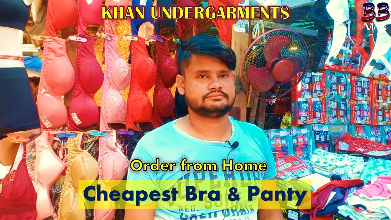 Bra and Panty Wholesale market in Kolkata