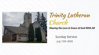 July 12, 2020 trinity lutheran church westlock