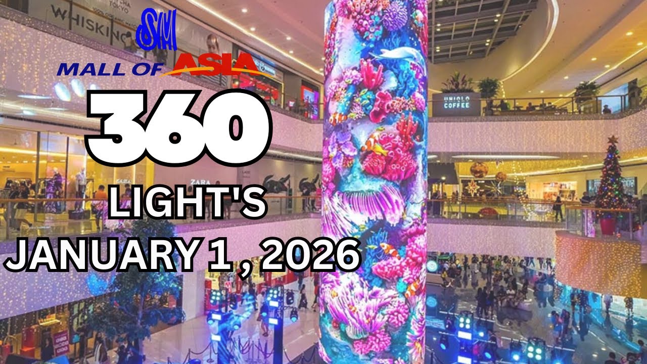 Amazing SM Mall of Asia MOA 360 LED Experience 2026  Must Watch