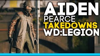 Aiden Pearce TAKEDOWNS | Watch Dogs Legion DLC